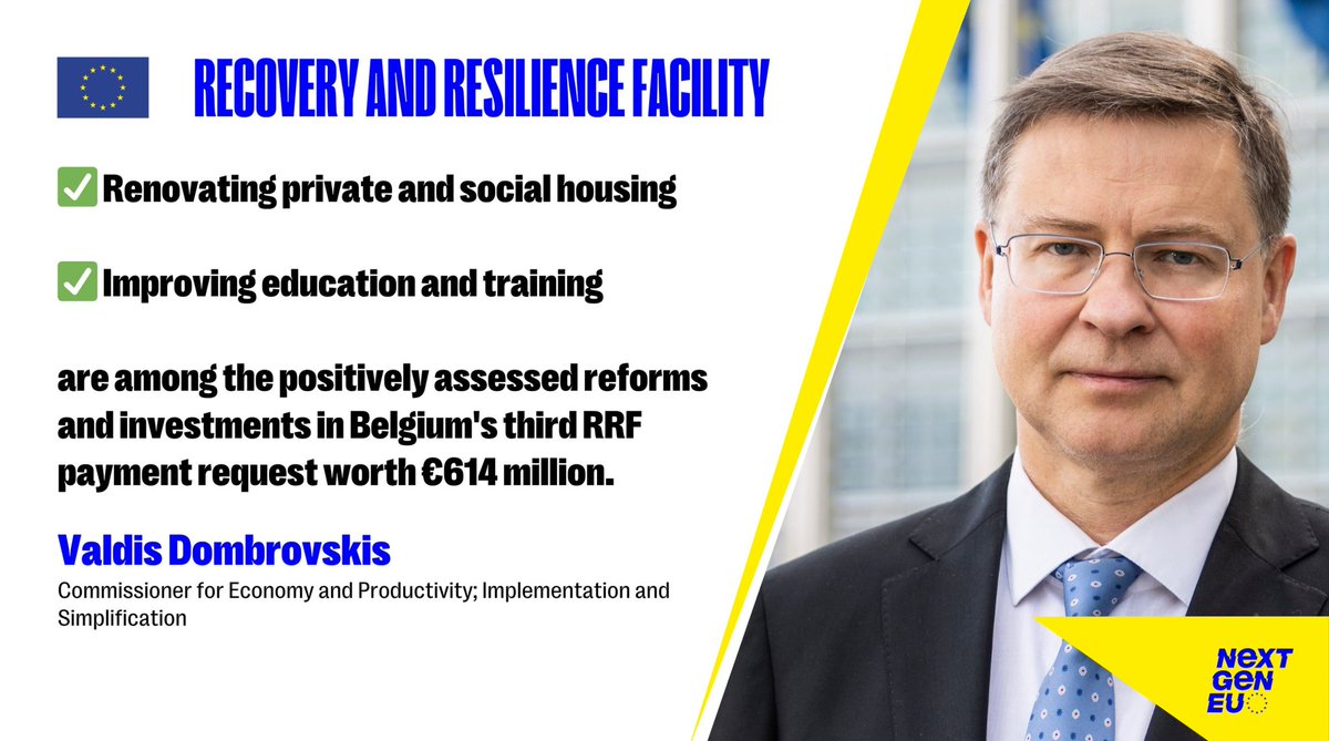 VDombrovskis's tweet image. 🇧🇪 Van harte gefeliciteerd, België!
Félicitations à la Belgique !
Herzlichen Glückwunsch an Belgien!
europa.eu/!8nrDrV