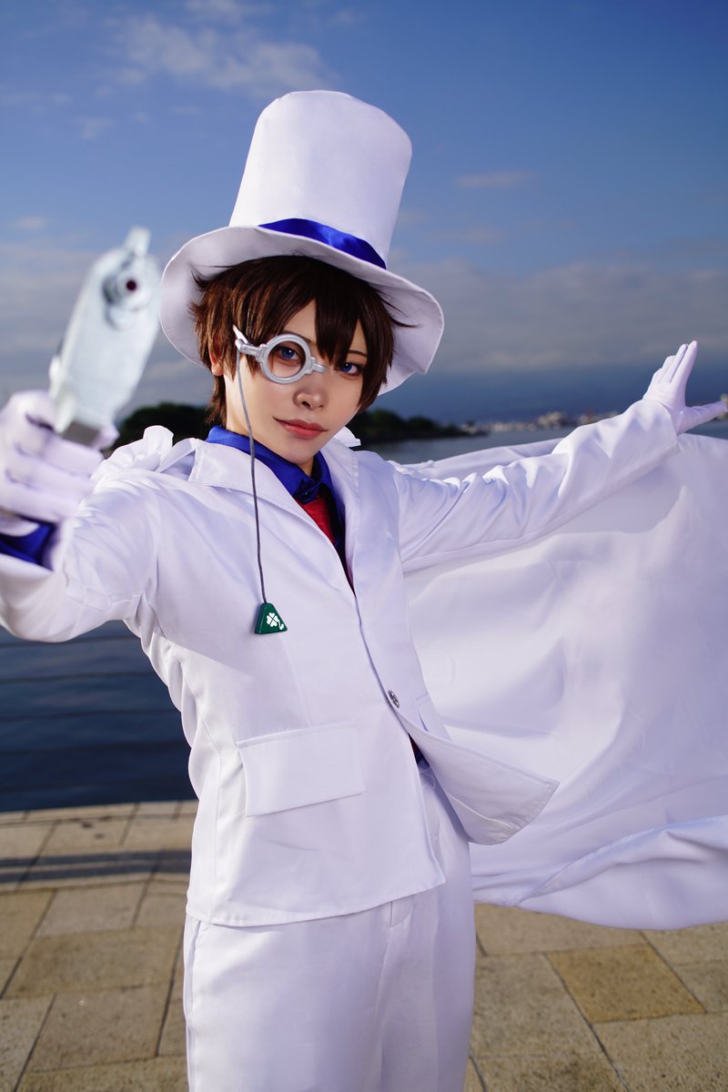 vsvmh6's tweet photo. DC / cos     怪盗キッド

        お前に解けるか？  この芸術が！

📸（@MKatsuraba ）
#ハココス #ハコダテコスプレ https://t.co/5TPXfDtS7g