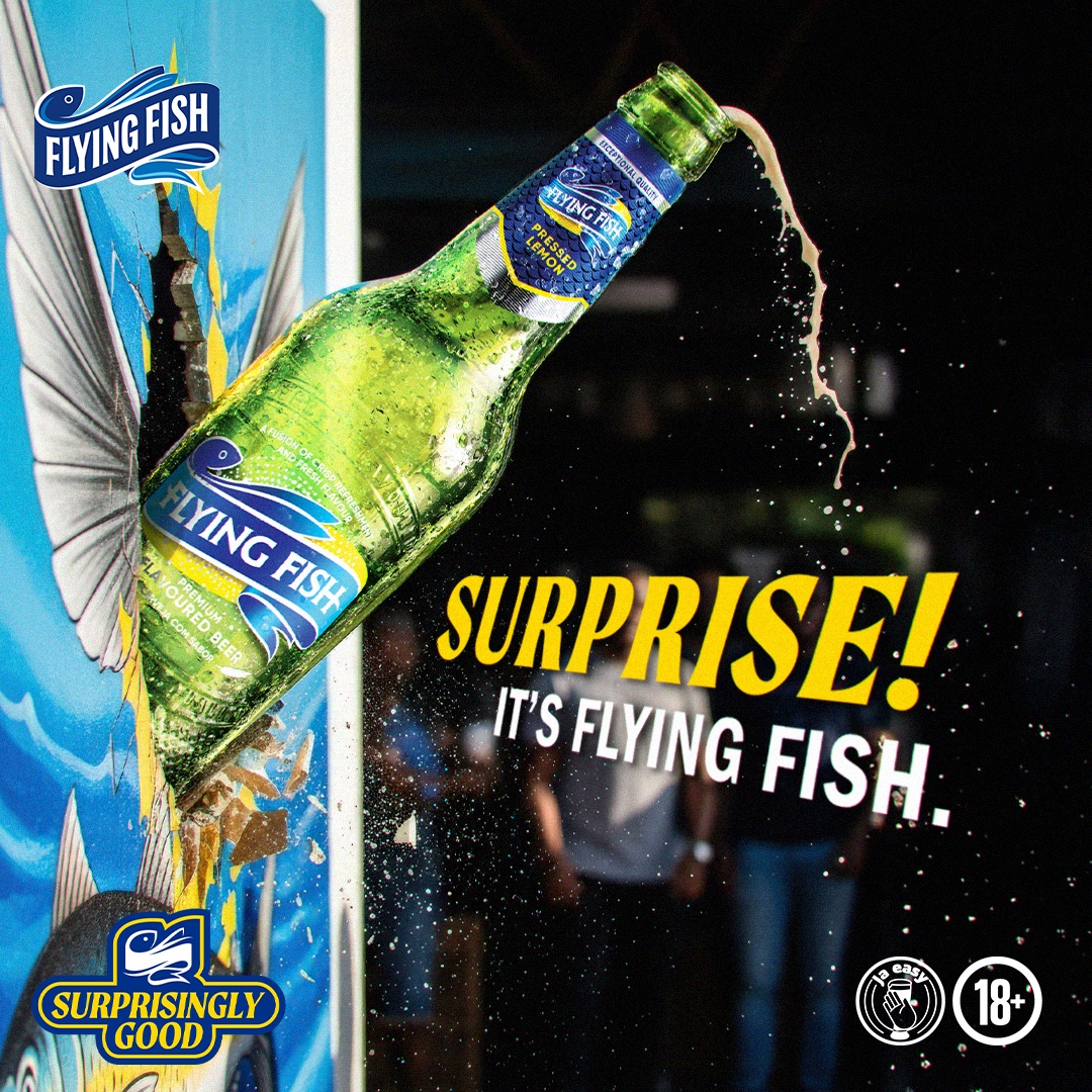 Your next refreshment just smashed through.
Flying Fish Pressed Lemon is here to turn your ordinary into extraordinary flavour. Go on... 
Taste the unexpected 😎 #SurprisinglyGood