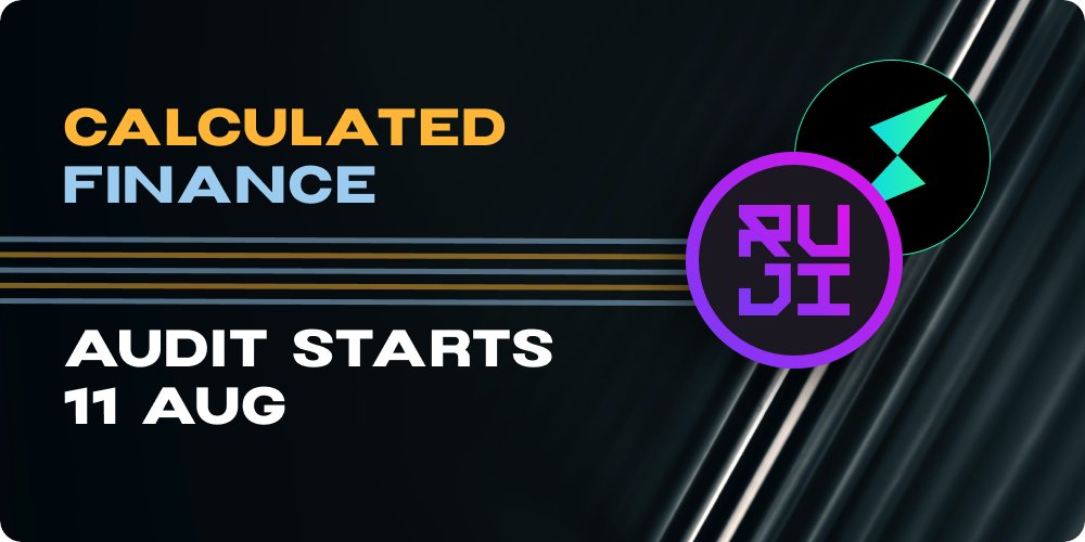 CALC_Finance's tweet image. We're excited to announce that the audit for CALC contracts on Rujira is scheduled for August 11!
Our team is aware of the importance of our features for the @THORChain community. Together with @RujiraNetwork, we do our best to deploy on mainnet as soon and securely as possible!
