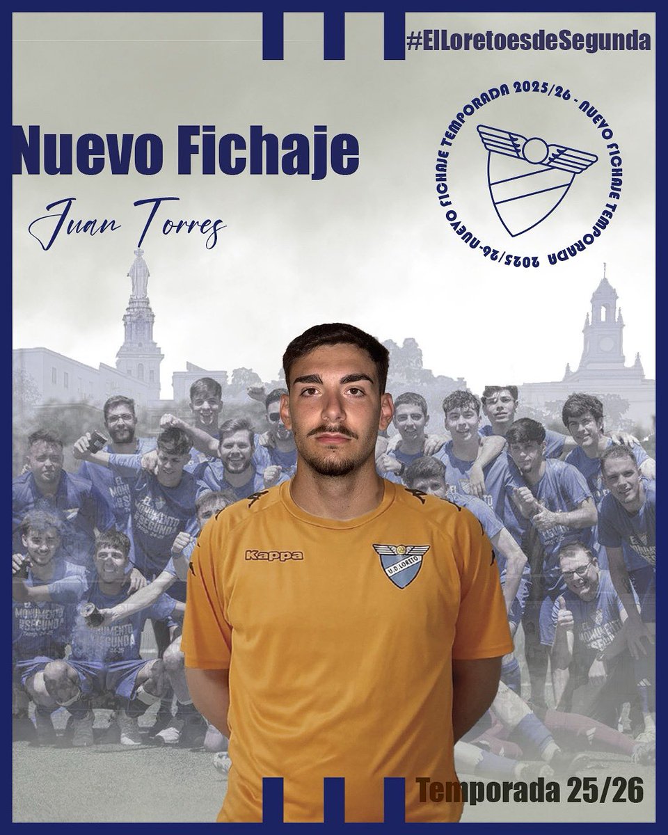 📢📢Presentamos a otro fichaje para la nueva temporada.

🔵 Juan Torres, portero marbellí que con su gran físico nos jugará una gran baza en el juego aéreo y con sus reflejos bajo palos nos dará una seguridad tan necesaria para la categoría.

¡Bienvenido Juan! 💙🤍