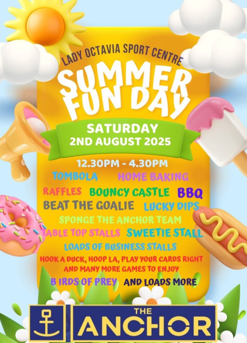 Michael Smith (@smith_michael19) on Twitter photo Saturday 2nd August is <a href="/TheAnchorSCIO/">The Anchor</a> Summer Fun Day, hopefully you can make it along to support a cracking charity๐ค
<a href="/Martin87McD/">Martin McDowell</a>
<a href="/SamMagee_81/">Sam Magee</a>
<a href="/GREENOCKJFC/">Greenock Juniors FC</a>
<a href="/greenocktele/">Greenock Telegraph</a> Saturday 2nd August is <a href="/TheAnchorSCIO/">The Anchor</a> Summer Fun Day, hopefully you can make it along to support a cracking charity๐ค
<a href="/Martin87McD/">Martin McDowell</a>
<a href="/SamMagee_81/">Sam Magee</a>
<a href="/GREENOCKJFC/">Greenock Juniors FC</a>
<a href="/greenocktele/">Greenock Telegraph</a>