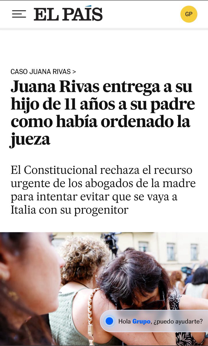 La justicia vuelve a fallar a Juana Rivas y a sus hijos.

No puede ser que un menor sea entregado al padre que está pendiente de un juicio por maltrato que tanto Juana como su hijo mayor han denunciado.
El interés del menor siempre tiene que prevalecer.