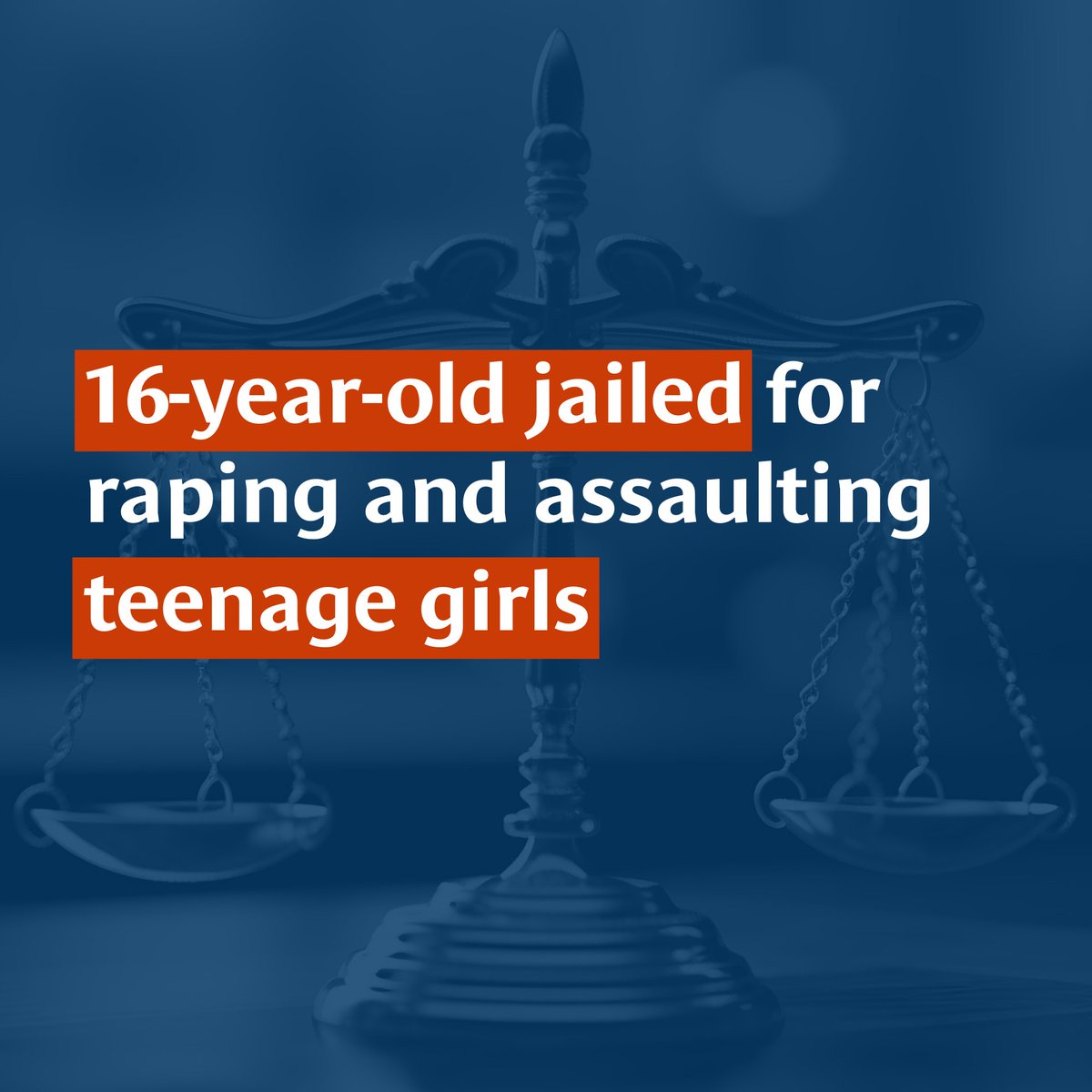 CPSUK's tweet image. ⚖️ A 16-year-old serial rapist has been jailed today for the rape and sexual assaults of teenage girls as young as 13. @CPSUK worked closely with @wiltshirepolice and the victims so they could give their best evidence.
Read more ▶️ orlo.uk/xRU9R