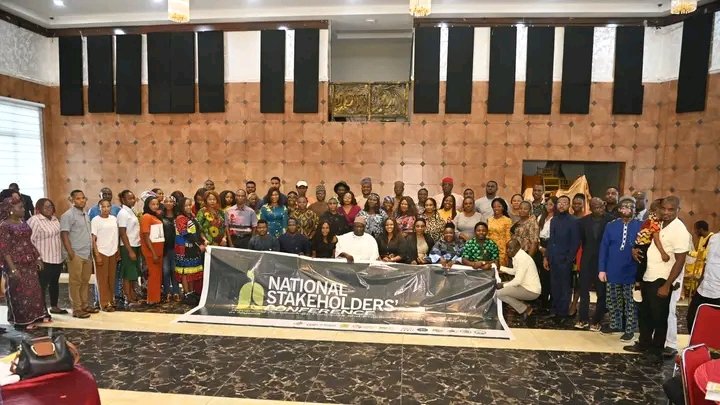 KajohLuper's tweet image. Earlier yesterday, we represented @gifsep4climate for a National Agroecology conference in Abuja.
The conference recognised the need for a strategic effort to ensure the adoption of #agroecology best practices, an enabling #Policy environment, and #focused-driven research