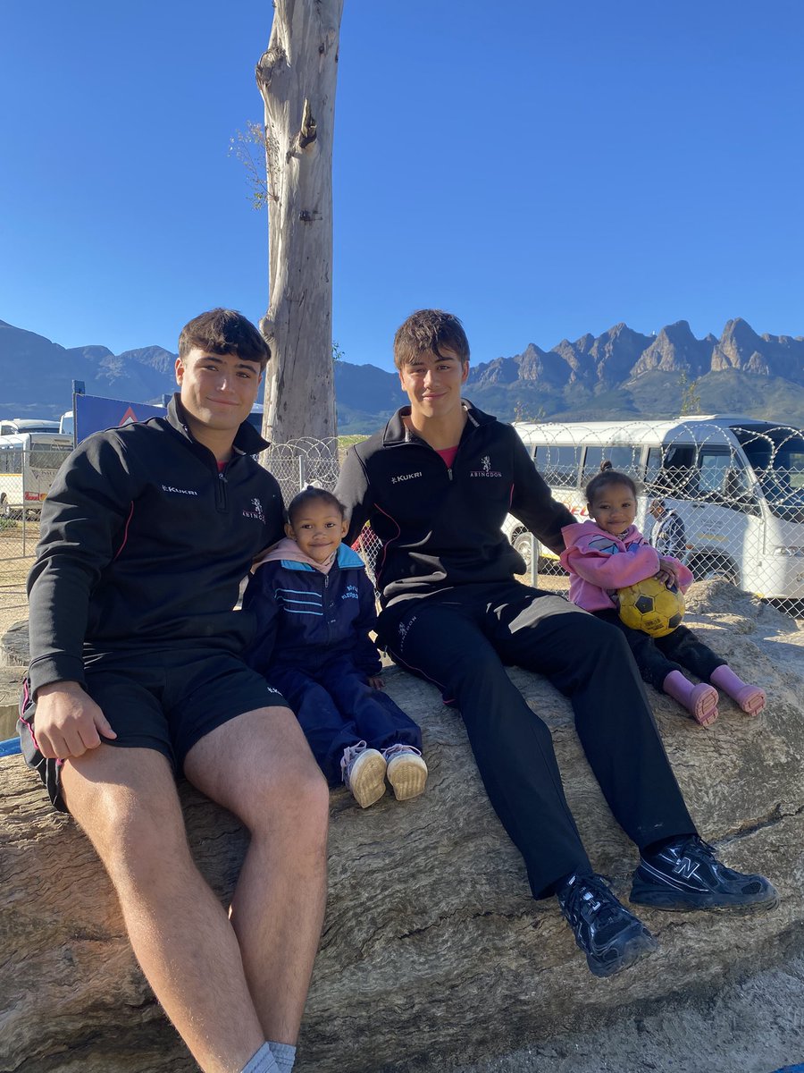 abingdonrugby's tweet image. This morning we visited a Wellington Pre-School, supported by @PebblesProject 
We saw the classrooms our 2023 tour donations helped build, and spent time teaching &amp;amp; playing with 1 - 5 yr olds. This year’s tour proudly continues to support the school &amp;amp; charity. 🌍
#PebblesProject