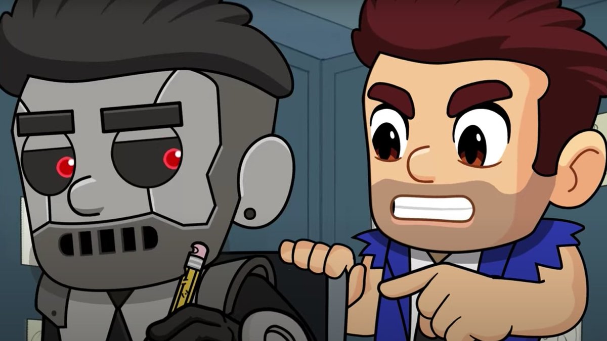 Halfbrick's tweet image. Happy &apos;National Be a Good Teammate Day!&apos; (Yes, there is a day for that!) 
Whether it&apos;s Barry and Robo Barry? Dan and Myron? Share a story of your favorite Halfbrick dream team. 
Because #TeamworkMakesTheDreamWork!💪