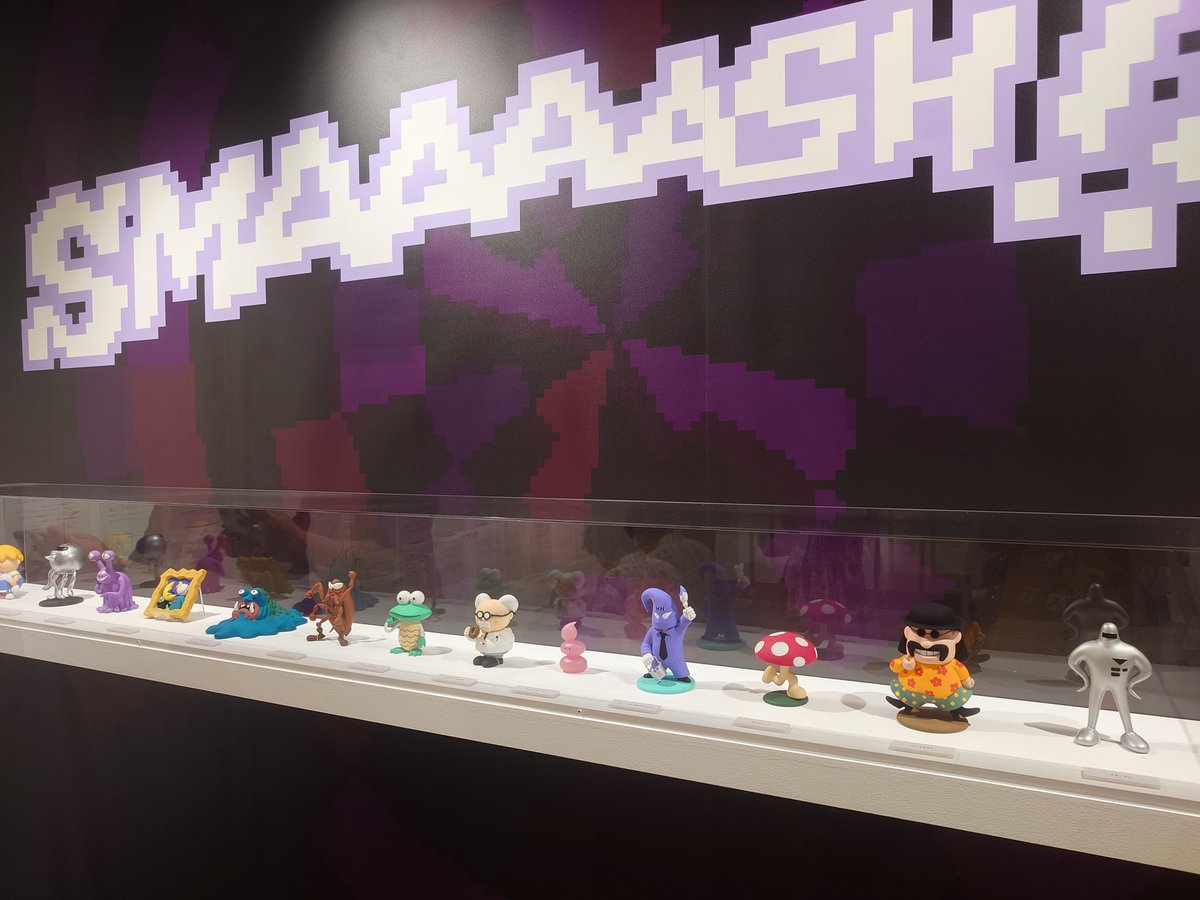 minaminononchi's tweet image. MOTHERイベント振り返り、8回目はMOTHER2のひみつ。展！ちょうど1年前の開催でした♪MOTHER2の知らなかったひみつがたくさんで興奮の展示✨本になっていつでも読めるのも嬉しいです😃粘土フィギュアも初お目見え！MOTHERのかたち。でもっとたくさんのフィギュアが見れる事が楽しみです😄