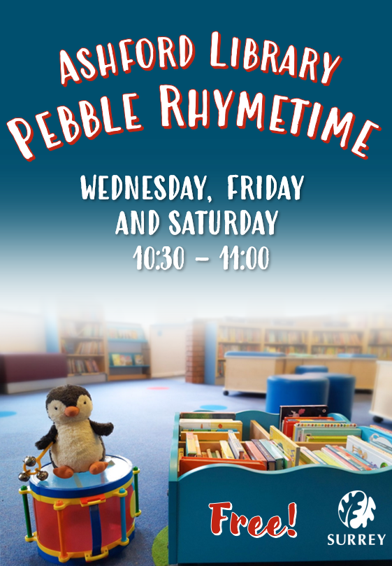 Please join us for Pebble Rhymetime today from 10.30am.