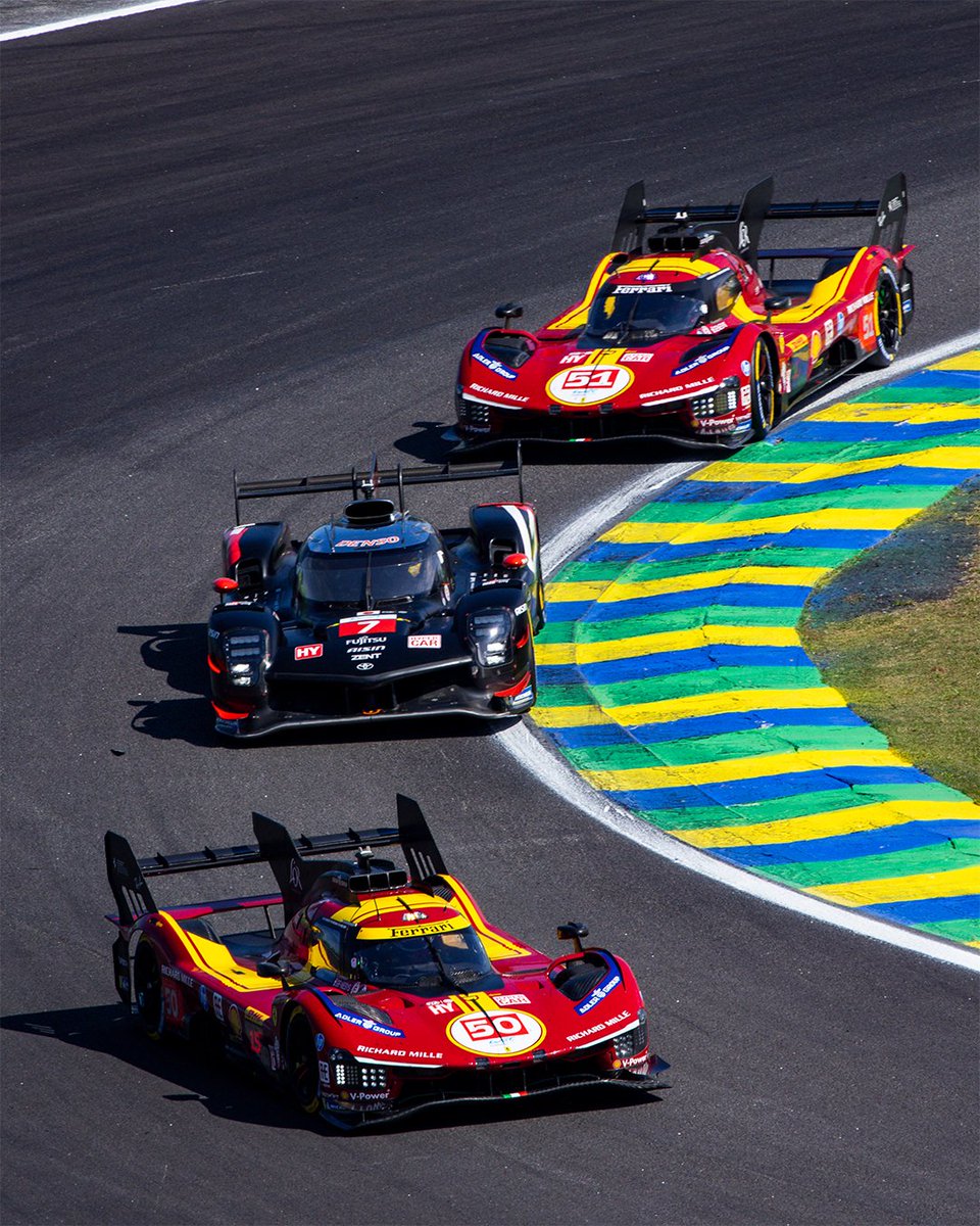 FIAWEC's tweet image. Multiple manufacturers, one goal 🏁🏆
#WEC #6HSaoPaulo