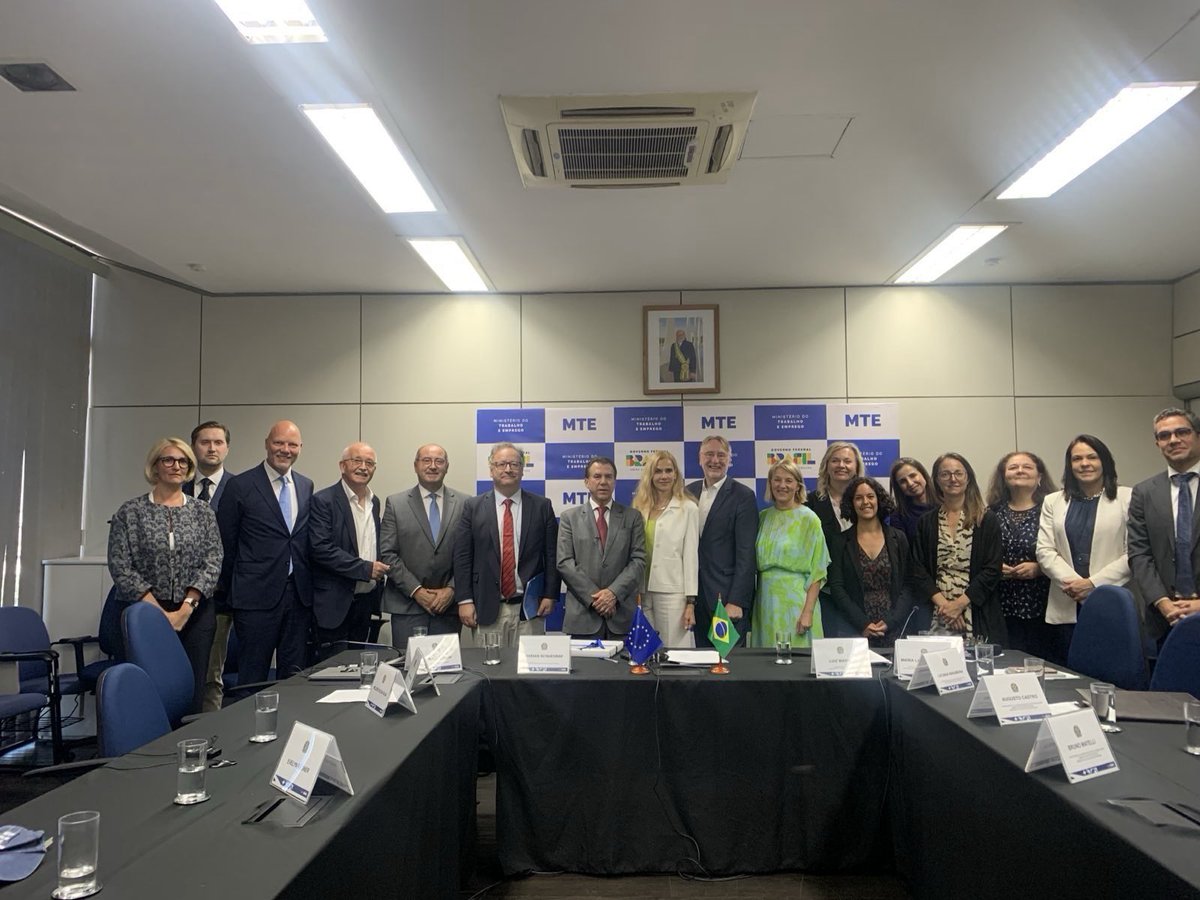 Bernd Lange (@berndlange) on Twitter photo Extensive talks proceed in Brazil. ✅Great meeting with Minister of Labour <a href="/luizmarinhopt/">Luiz Marinho</a> as well as Vice President <a href="/geraldoalckmin/">Geraldo Alckmin 🇧🇷</a> and Secretary General of the Ministry for Foreign Affairs Maria Laura da Rocha <a href="/Itamaraty_EN/">Itamaraty Brazil 🇧🇷</a> in Brasilia. ✈️Now off to Sãu Paulo! Extensive talks proceed in Brazil. ✅Great meeting with Minister of Labour <a href="/luizmarinhopt/">Luiz Marinho</a> as well as Vice President <a href="/geraldoalckmin/">Geraldo Alckmin 🇧🇷</a> and Secretary General of the Ministry for Foreign Affairs Maria Laura da Rocha <a href="/Itamaraty_EN/">Itamaraty Brazil 🇧🇷</a> in Brasilia. ✈️Now off to Sãu Paulo!