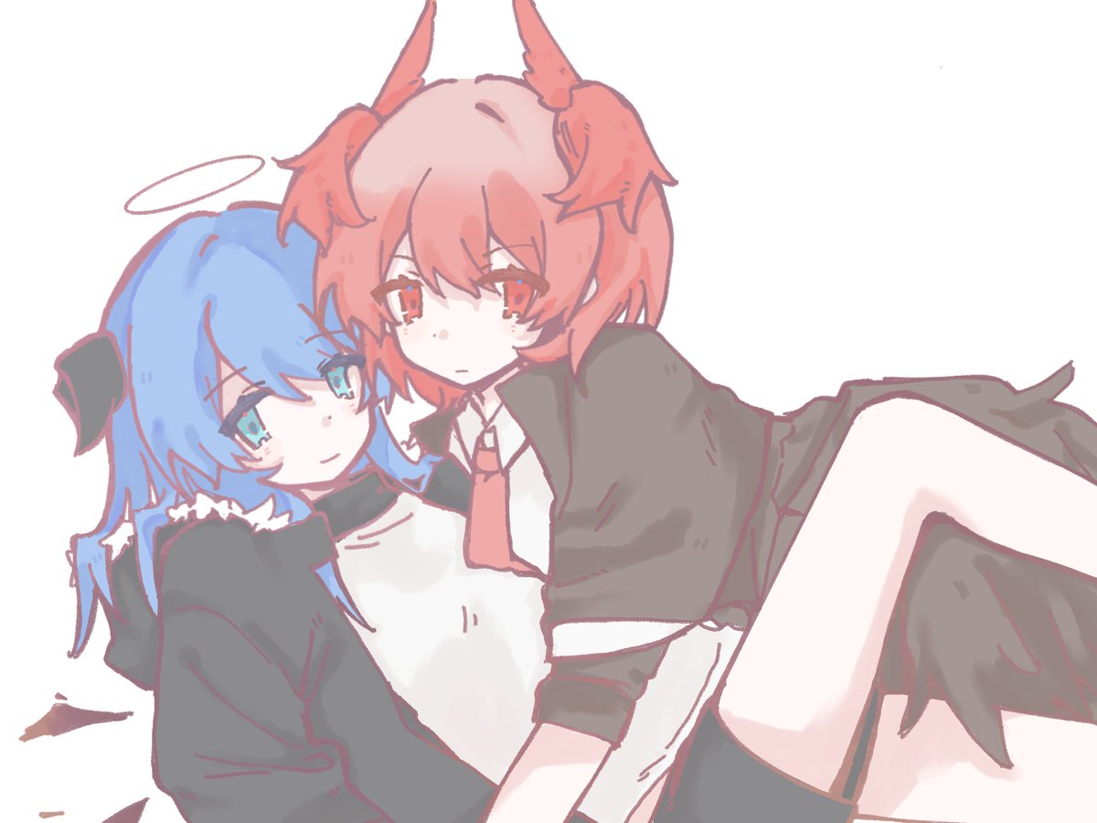 cyuai_'s tweet image. 姐妹抱一下
#フィアモス #菲莫