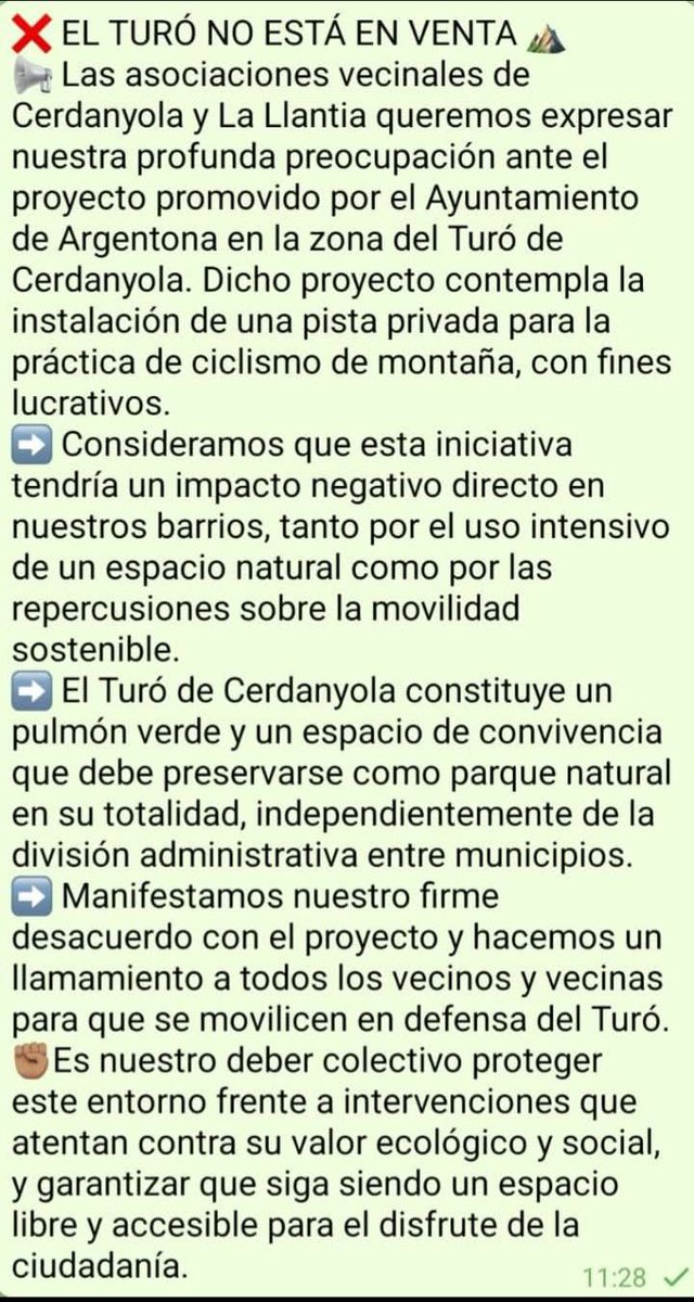 AVdeCerdanyola's tweet image. Comunicat de l’associació de veïns