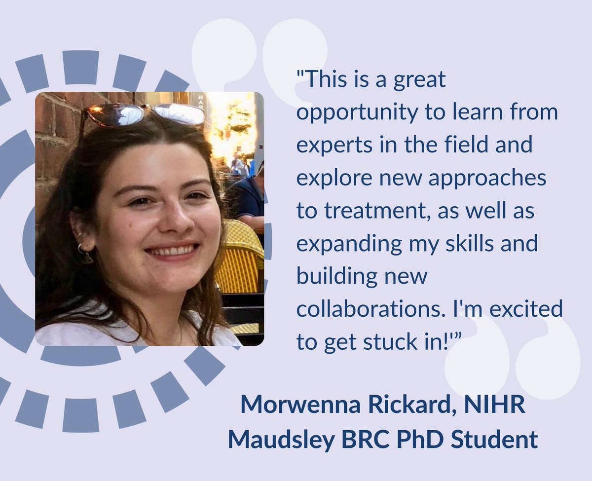 NIHRMaudsleyBRC's tweet image. Congratulations to Morwenna Rickard, one of our PhD students, who has received @NIHRresearch SPARC funding for a 3-month placement at @OxHealthBRC: maudsleybrc.nihr.ac.uk/posts/2025/jul…