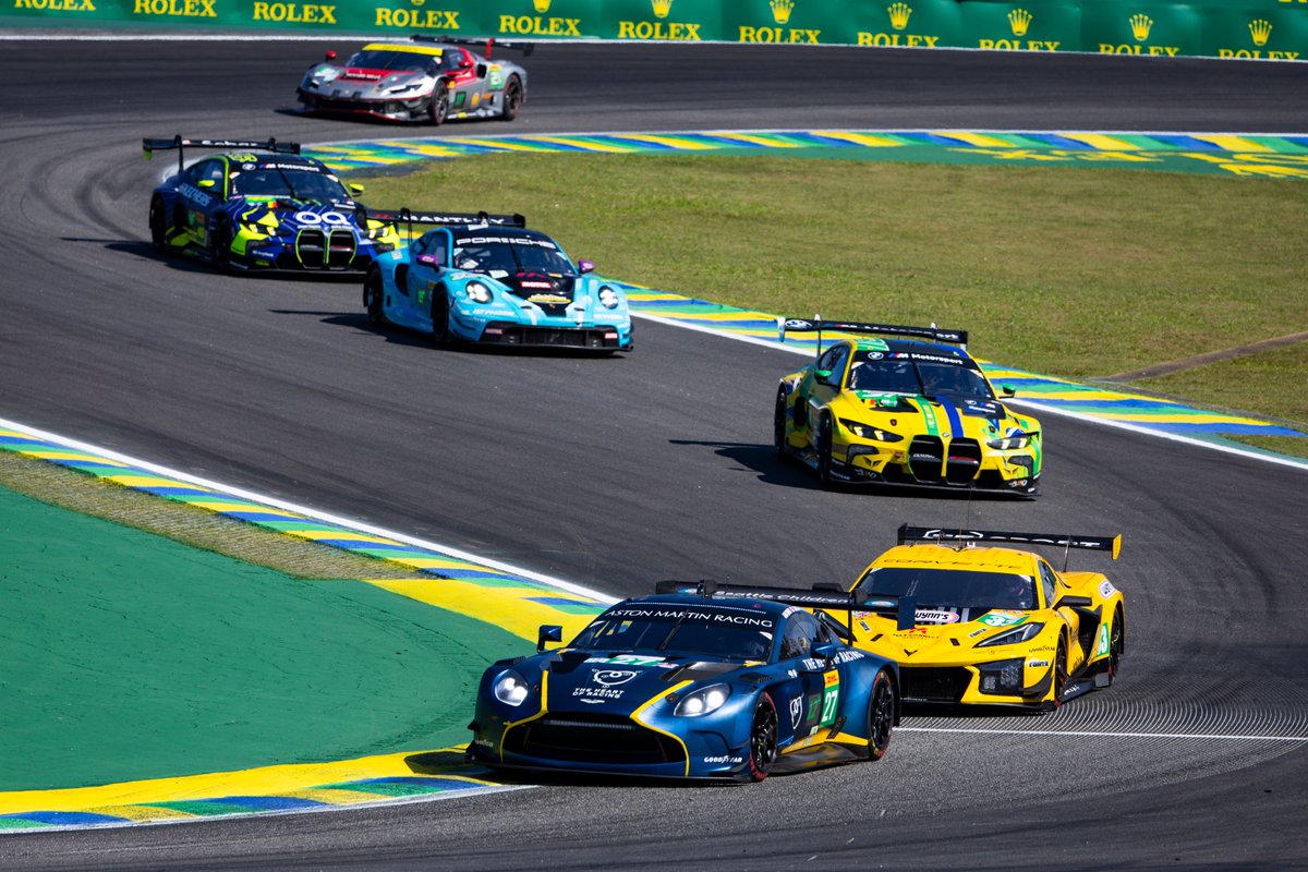 FIAWEC's tweet image. Multiple manufacturers, one goal 🏁🏆
#WEC #6HSaoPaulo