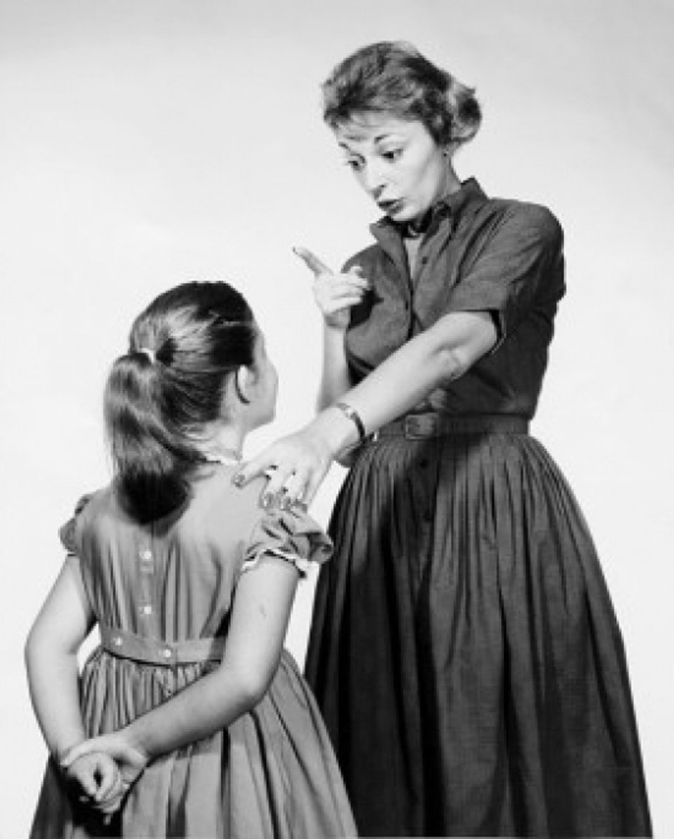 "Stop LYING, Young Lady,... or you'll grow up to be Trump's White House press secretary!"