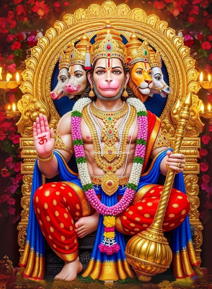 "तुम रक्षक काहू को डरना"
जय वीर बजरंगबली श्री हनुमान जी ❤️🙏
Can you reply जय श्री राम 🪷🙏