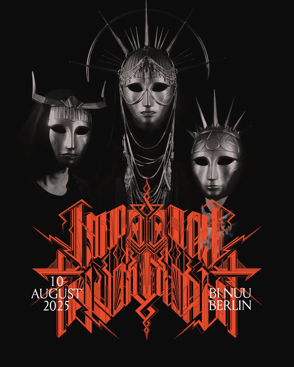 Tickets for our August 10 double-bill concert at Bi Nuu featuring NYC-based masked trio Imperial Triumphant's jazz, black metal, and synthetic chimera with Tokyo avant-metal legends Sigh are going fast: disk.stager.co/shop/default