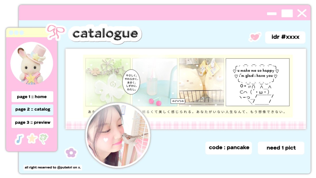any interaction are appreciated! #zonauang 

hayiiiieee ♡___♡ ! kenalan sama 2 catalog baru aku yuk C:  aku namakan "pancake &amp; waffle". semoga aman &amp;&amp; tolong sayangi anak anakku iaaa ( ≧∀≦)ノ