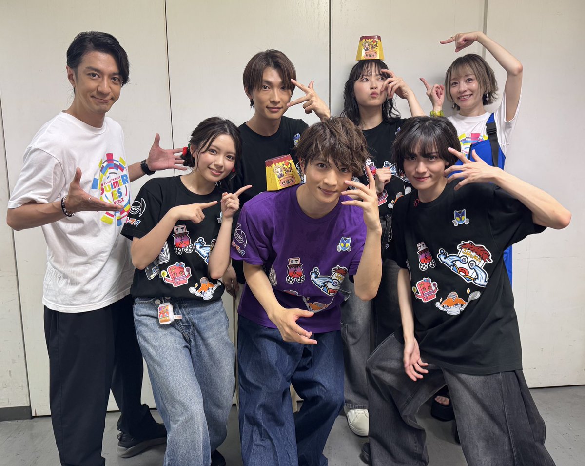 GavvToei's tweet image. #サマフェス2025
暑い中ご来場いただきまして、ありがとうございました!
本日はストマックDAY👅😈
ストマック兄弟が大集合だったガヴ!!
#映画ガヴ ではランゴ兄さんを入れた全員集合が見られるとか!?
残りのサマフェスもよろしくガヴ🍧