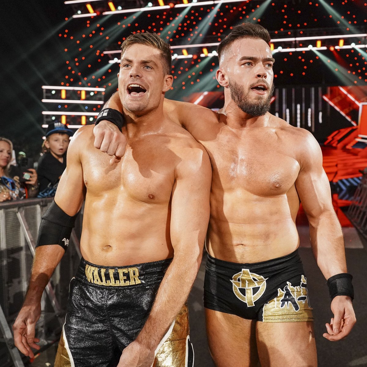 Cultaholic's tweet image. A-Town Down Under have broken up off-screen.
Grayson Waller revealed on last night's Raw that Austin Theory is currently injured and that the team is no more.
(Source: WWE)
