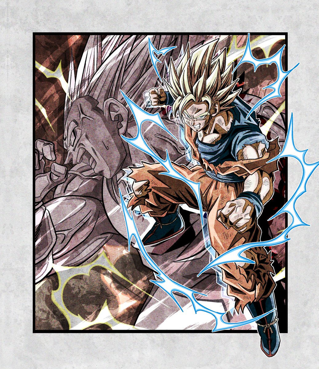 AKABEC0's tweet image. 再掲
#ドラゴンボール　#イラスト