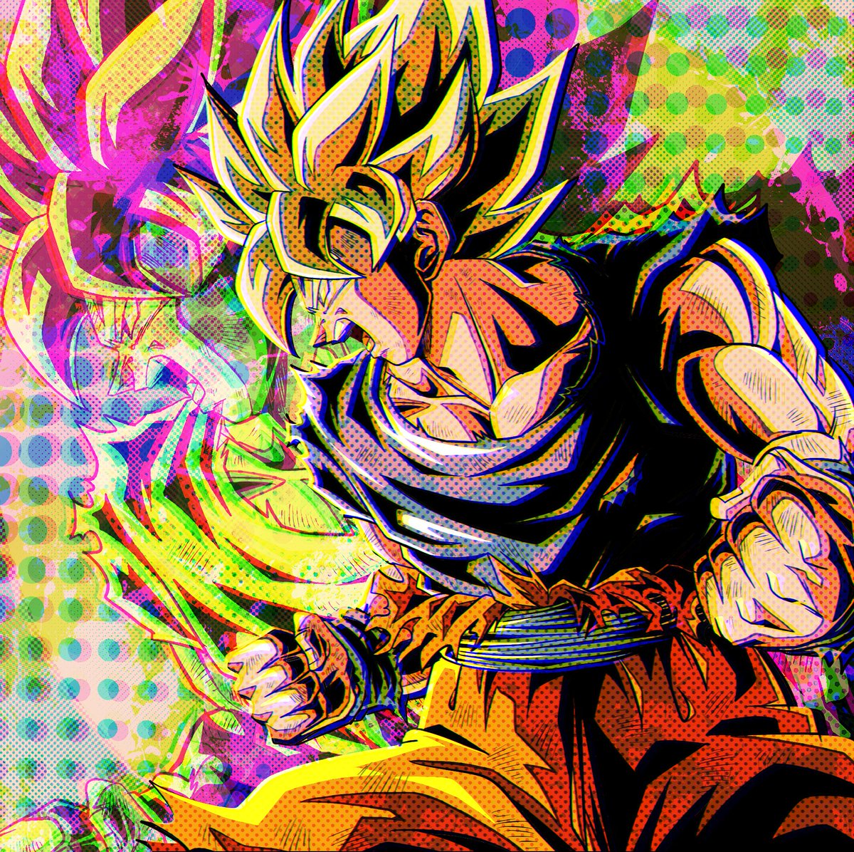 AKABEC0's tweet image. 再掲
#ドラゴンボール　#イラスト
