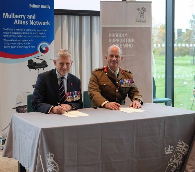 balfourbeatty's tweet image. We’re proud to be ranked 16th in the Top 50 Great British Employers of Veterans. With over 350 veterans across the UK, their leadership, resilience & dedication elevate everything we do.
🔗 bit.ly/3GVqfpO
#VeteransInBusiness #LeadershipMatters