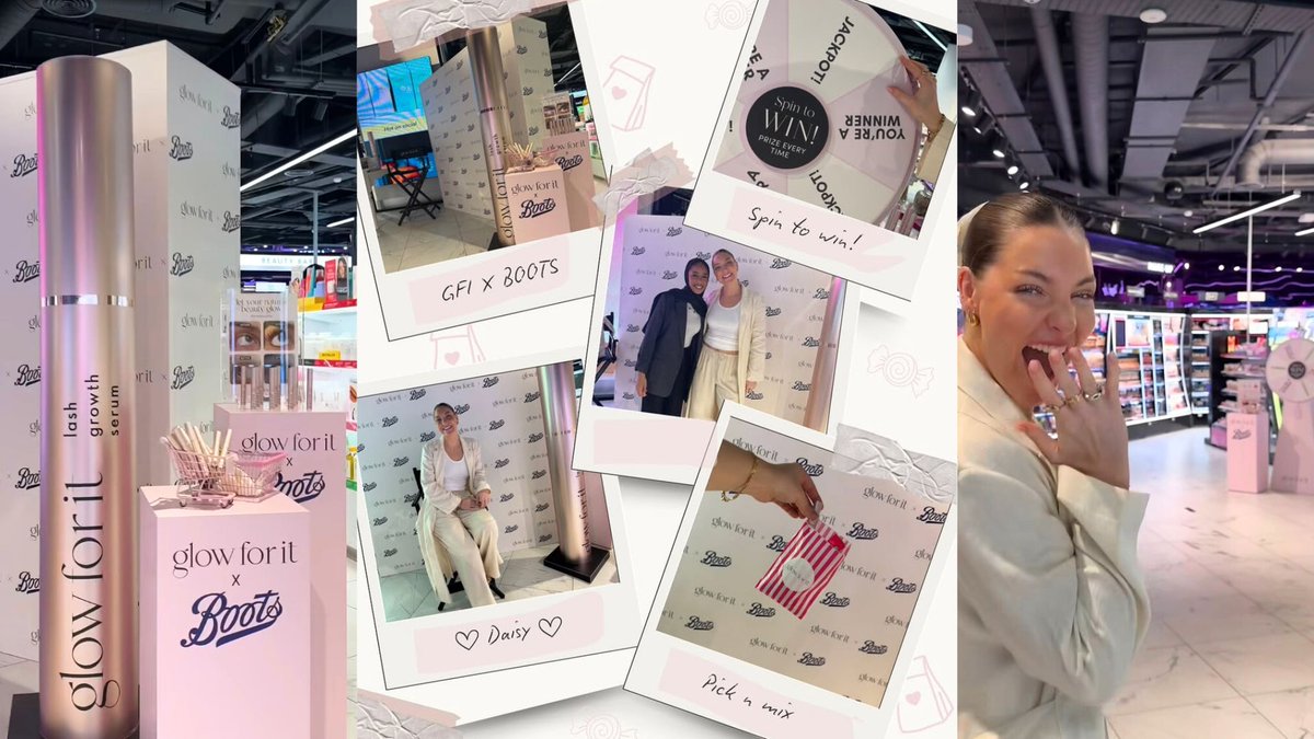 threepointpos's tweet image. Some project highlights ✨ beauty roll up! 

~ Glow Hub Beauty Playground with Superdrug
~ Poundland full store roll out (inc. multiple Procter &amp;amp; Gamble brands)
~ Nuxe Group Perfume factice at Boots UK HQ
~ Glow For It Beauty Exclusive Showcase at Boots Battersea Store 

#POS
