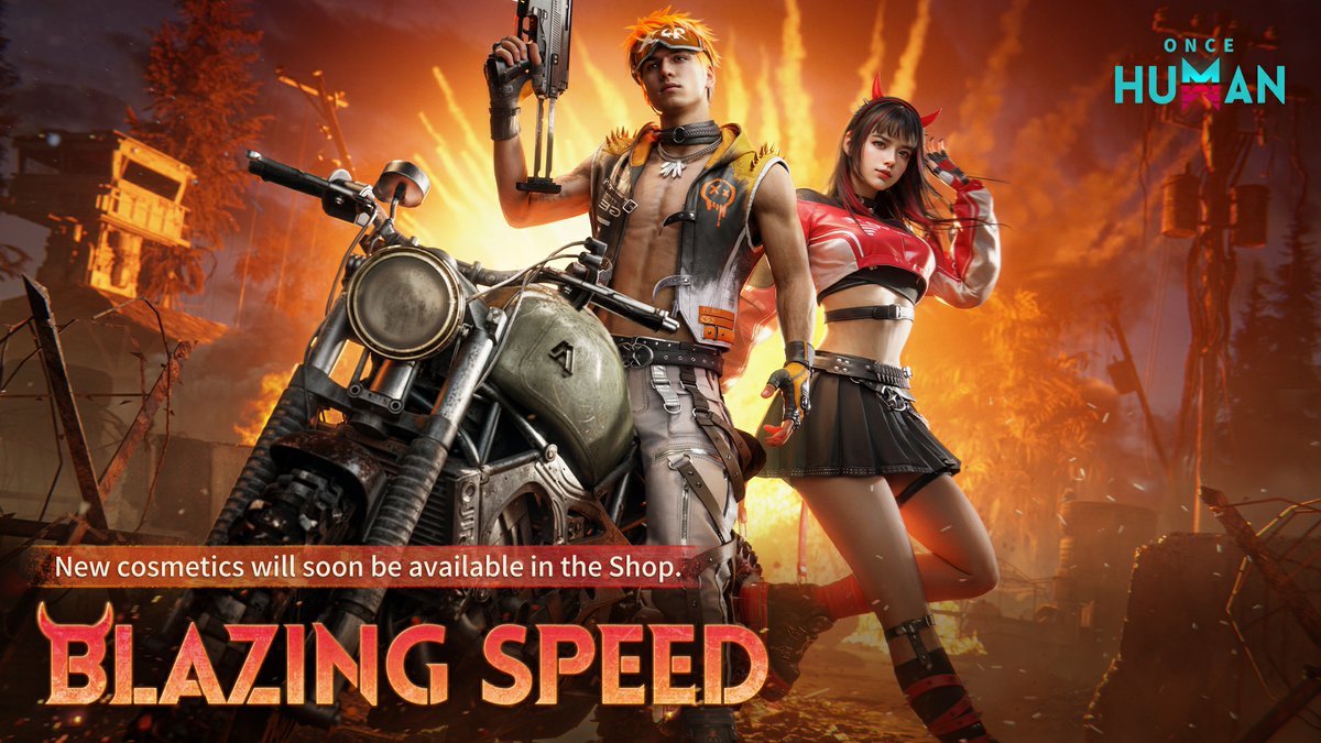 OnceHuman_'s tweet image. New Cosmetics Coming Soon on this Wednesday (PT)!🔥
Fuel your soul. Made for the bold!
✨Top up through the Official Top-up Center to get up to an additional 24% Crystgin:
pay.neteasegames.com/oncehuman/topup
📱 💻Download Mobile & PC Version Now:
oncehuman.onelink.me/0Y6K/j6gpalc8
#OnceHuman…