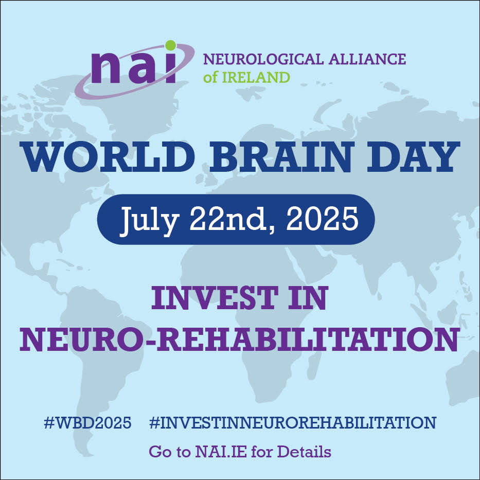 MSIRELAND's tweet image. Today is #WorldBrainDay
@naiireland urges investment in neuro-rehabilitation services. 68% of people in Ireland lack access.
To read their pre-budget submission go to nai.ie