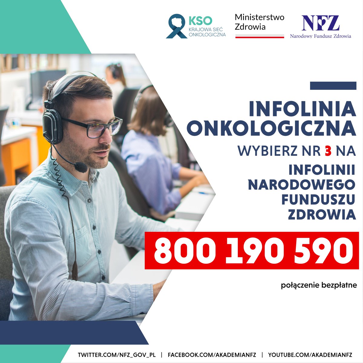 Anna Leder (@nfz_lodz) on Twitter photo ☎️Potrzebujesz informacji o #profilaktyka i #leczenie nowotworów?
☎️ INFOLINIA ONKOLOGICZNA ➡️Wybierz nr 3⃣ na #TIP #NFZ
Dowiesz się:
➡️ jak uzyskać skierowanie
➡️ gdzie wykonać badania
➡️jak skorzystać z programów profilaktycznych.
<a href="/MZ_GOV_PL/">Ministerstwo Zdrowia</a> ☎️Potrzebujesz informacji o #profilaktyka i #leczenie nowotworów?
☎️ INFOLINIA ONKOLOGICZNA ➡️Wybierz nr 3⃣ na #TIP #NFZ
Dowiesz się:
➡️ jak uzyskać skierowanie
➡️ gdzie wykonać badania
➡️jak skorzystać z programów profilaktycznych.
<a href="/MZ_GOV_PL/">Ministerstwo Zdrowia</a>