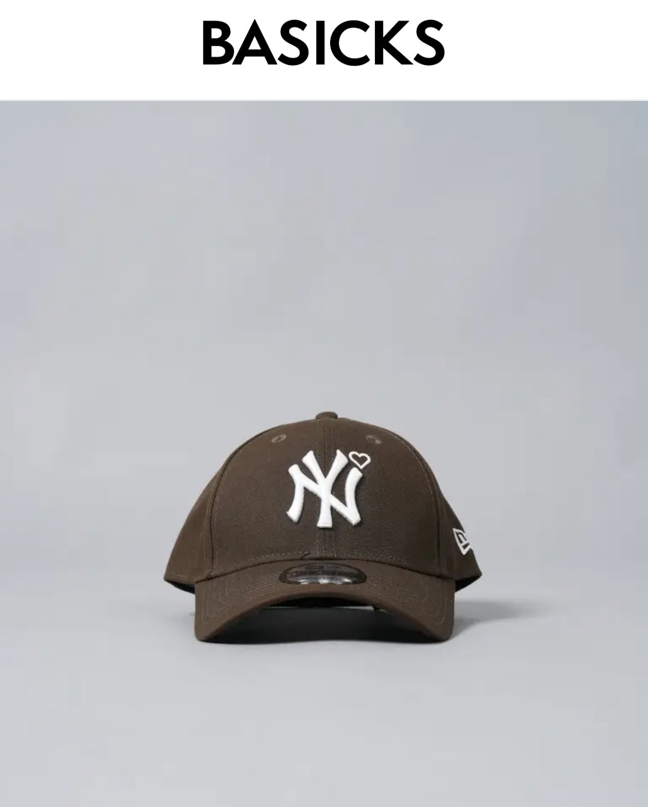 BASICKS×NEW ERA コラボキャップアミリamiri acne山田涼介 専用 【新品未開封】山田涼介着用 【BASICKS×NEW ERA】 キャップ