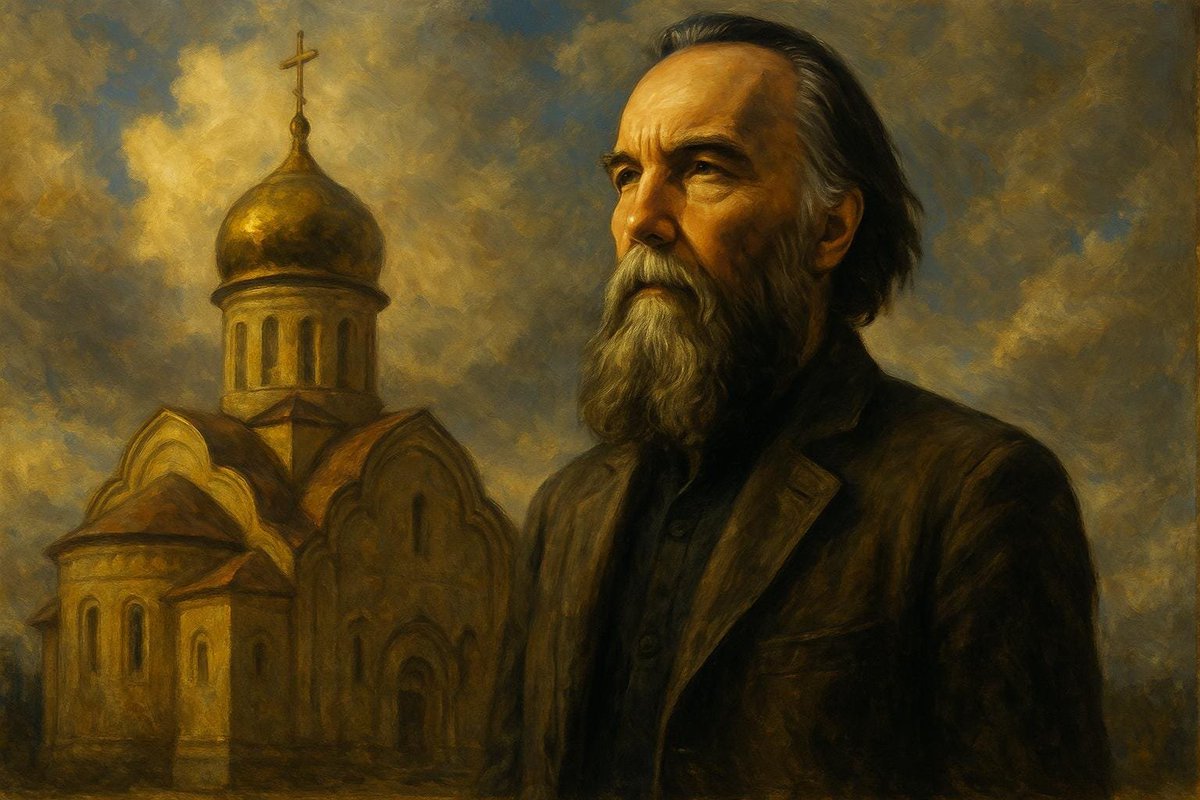 AGDugin's tweet image. Alexander Markovics interviews Alexander Dugin about how Platonic philosophy shaped Europe, why liberalism is rooted in atomistic and feminist metaphysics, and about Fourth Political Theory.
alexanderdugin.substack.com/p/dugin-on-the…