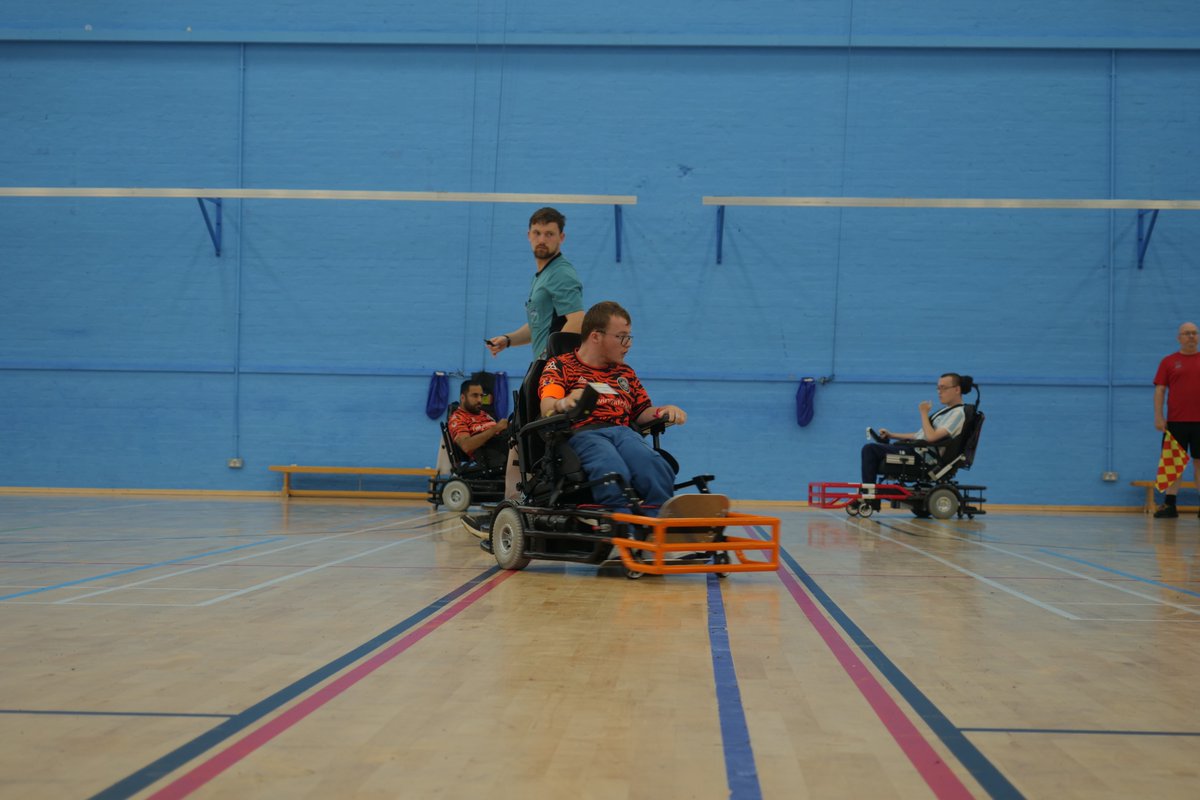 Our TVA volunteers had a great time at the weekend covering some of Ayrshire Tigers Powerchair Football Club 10th Anniversary tournament at Inverclyde Sports Centre ⚽️

Want to know more about the Ayrshire Tigers and Powerchair football? Tune in to our video out next week 🎬