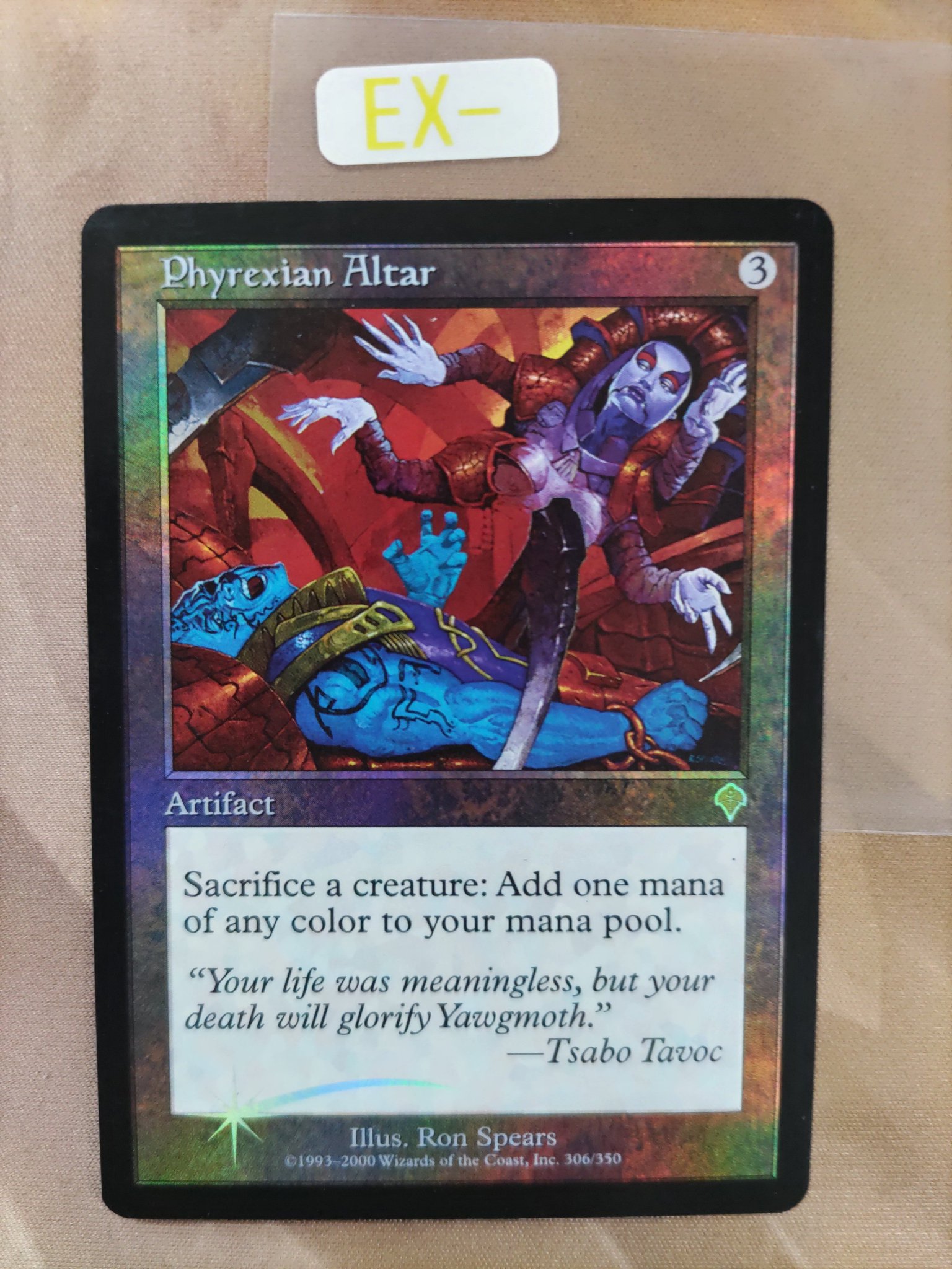 MTG INV ファイレクシアの供犠台 日本語 Foil 1枚 ファイレクシアの供犠台/Phyrexian Altar》[INV] 茶R | 日本最大