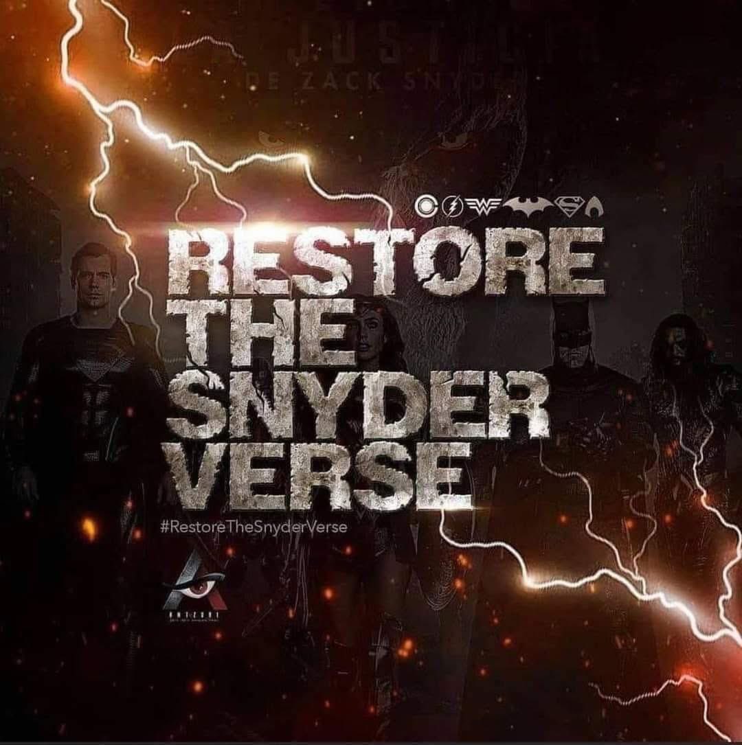 #RestoreTheSnyderVerse