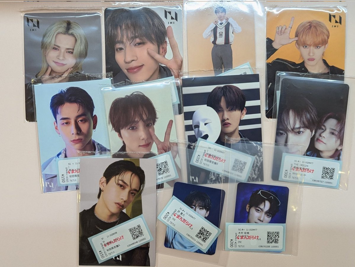 💖新入荷情報💖 JO1、INI のトレカ まとめて追加しました👀✨ お求めの