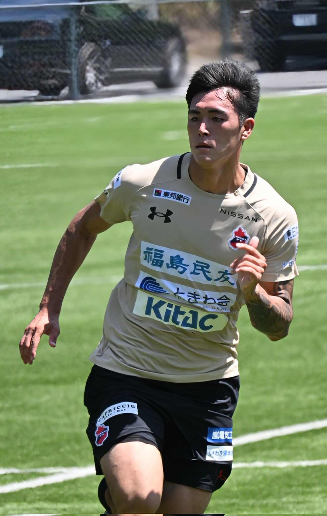 選手支給品　いわきFC オーセンティック ハーフパンツ　熊田直紀選手 🗣️プレゼントキャンペーンのお知らせ🎁 いわきFC熊田直紀選手