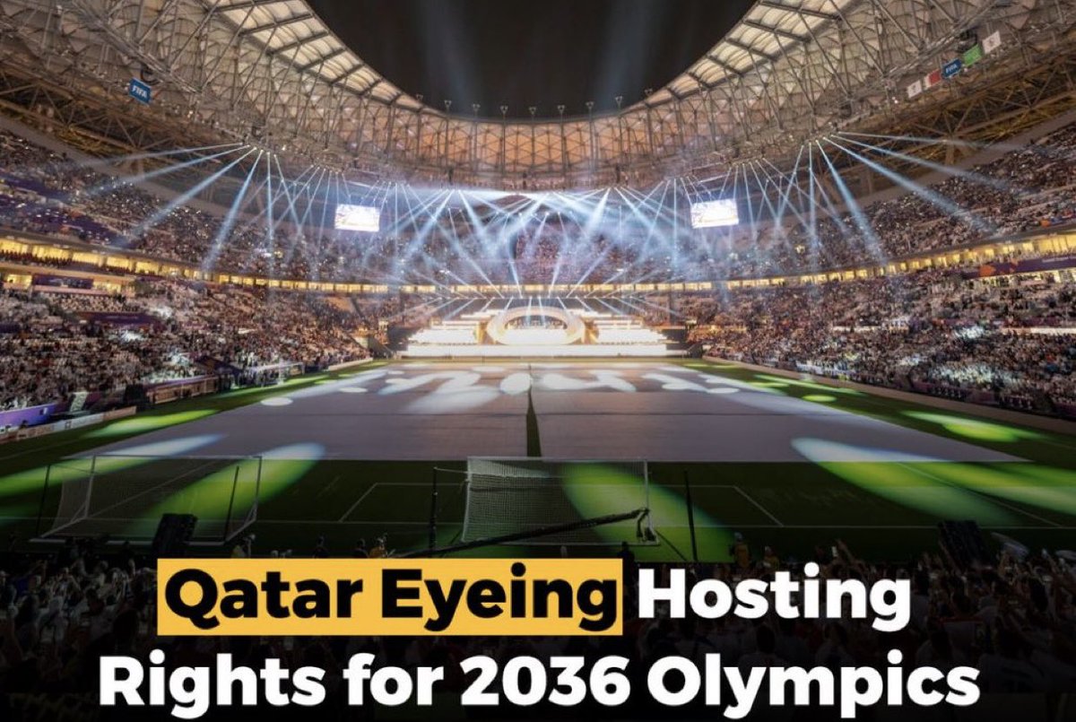MiddleEast_24's tweet image. BREAKING:
Qatar has officially entered talks with the International Olympic Committee to host the 2036 Summer Olympics.
However, given Qatar’s controversial history—allegations of bribery during the World Cup bid and its ongoing support for Hamas and other Islamist groups whose…