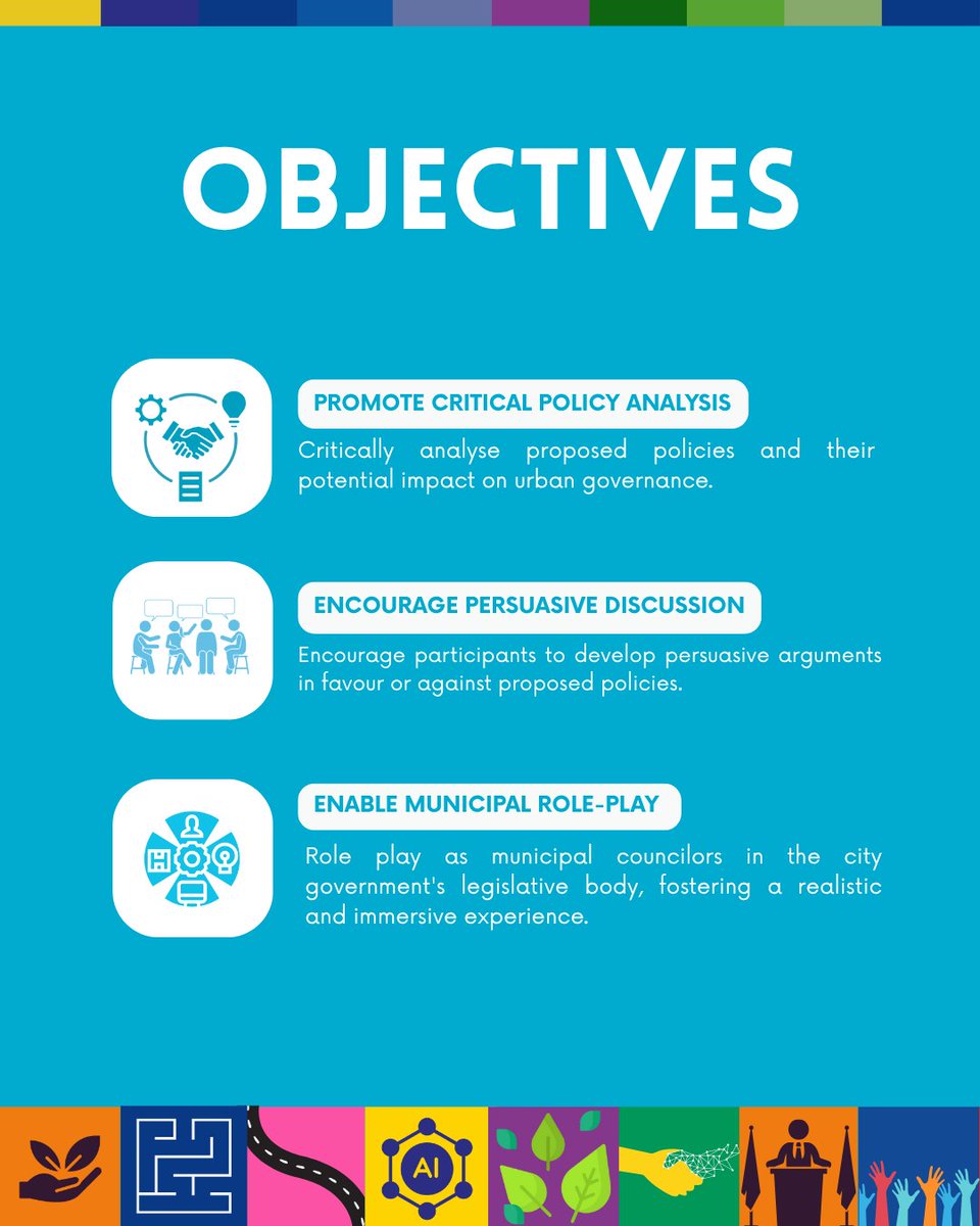 Prajafoundation's tweet image. Draft inclusive, ethical, and innovative policies that harness AI to optimise urban infrastructure, streamline civic services, and improve real-time responsiveness to community needs. Join the debate and shape your city's future!
Click here to register: tinyurl.com/mv5feyfe