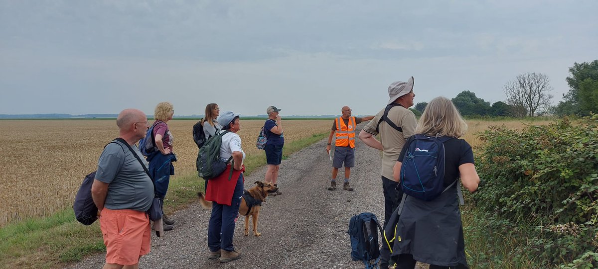 EastSuffolkLine's tweet image. A look at our guided walk this past Saturday! We walked from @greateranglia #Trimley to #Felixstowe via Deben Lodge. It was mainly dry except for a little on/off light rain before lunch. Many thanks to Lee, his first time leading a walk, & to Kate, Maureen & David for the photos!