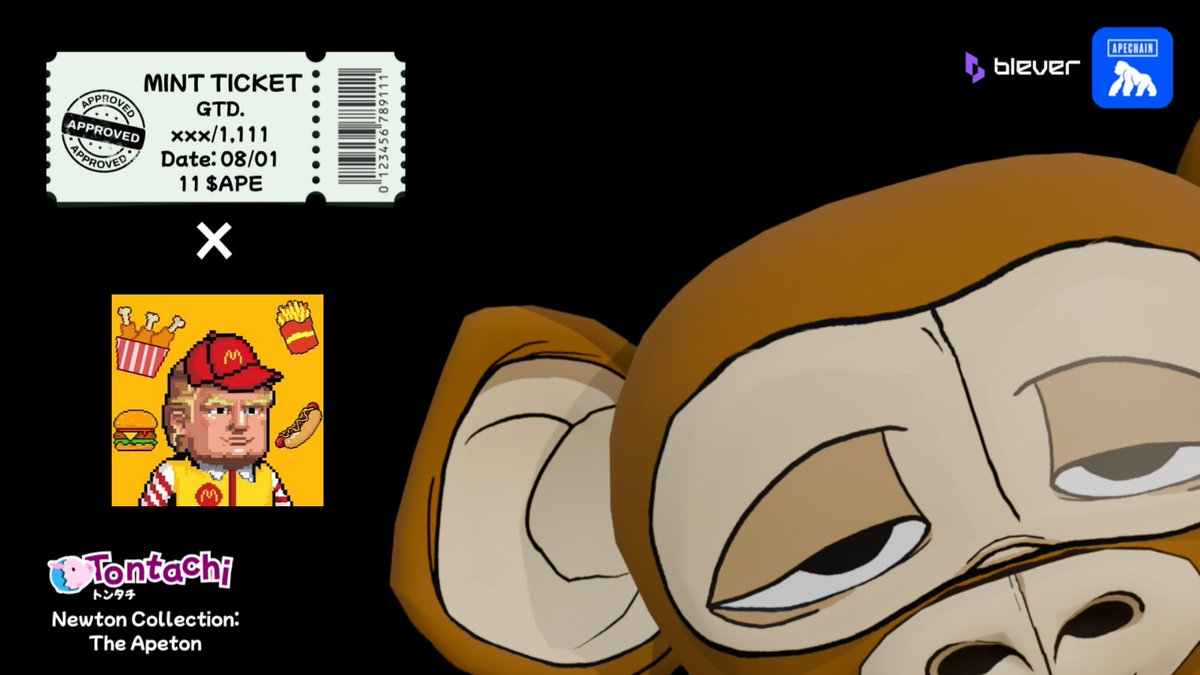 🚨𝗧𝗿𝘂𝗺𝗣𝗶𝘅𝗲𝗹 x  𝗧𝗼𝗻𝘁𝗮𝗰𝗵𝗶🚨

We've got 𝟮𝟬 𝗚𝗧𝗗 for the upcoming <a href="/tontachiAR/">Tontachi</a> mint

🎟️ Where?
The raffle will take place exclusively on our Discord only for holders!

discord.gg/DQzxZxtFqc

𝑴𝒂𝒌𝒆 𝑨𝒑𝒆𝒄𝒉𝒂𝒊𝒏 𝑮𝒓𝒆𝒂𝒕 𝑨𝒈𝒂𝒊𝒏