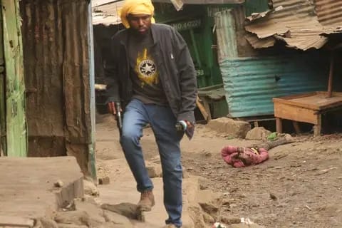 I am Chege (@_james041) on Twitter photo <a href="/ntvkenya/">NTV Kenya</a> The man you are seeing dead in this image was killed in 2023 in Mathare during the 2023 Azimio Sufuria Movement. The cop who shot him still works at Pangani. Gladys Wanga, Raila Odinga and there team of tumbocrats, forgot about this man and went to bed with his killers. For us <a href="/ntvkenya/">NTV Kenya</a> The man you are seeing dead in this image was killed in 2023 in Mathare during the 2023 Azimio Sufuria Movement. The cop who shot him still works at Pangani. Gladys Wanga, Raila Odinga and there team of tumbocrats, forgot about this man and went to bed with his killers. For us
