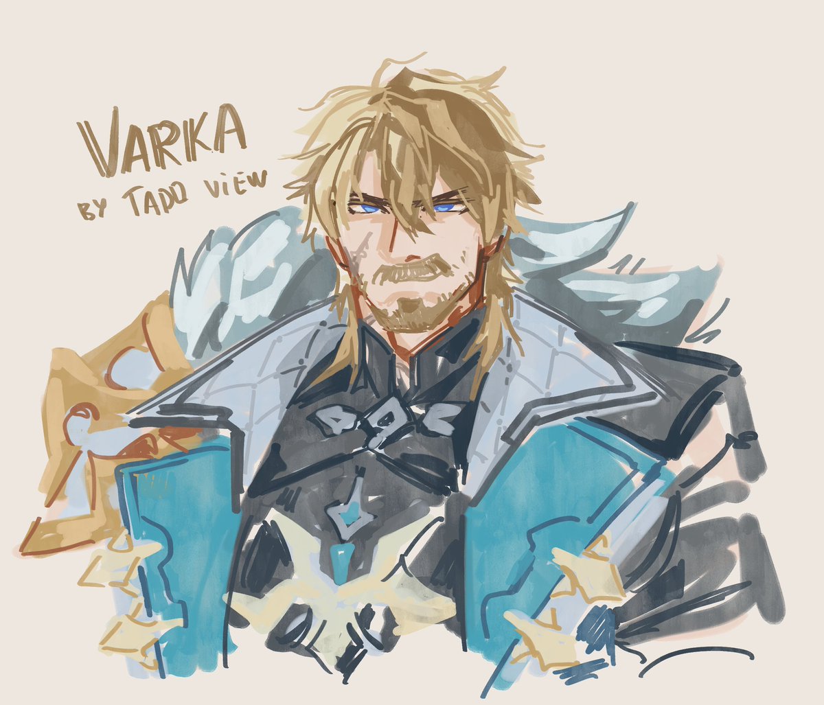 LoveSleep19's tweet image. My friend was screaming about him so i as old genshin fan out of fandom now sketched Varka as we was expecting him to be
#GenshinImpact #Varka #fanart