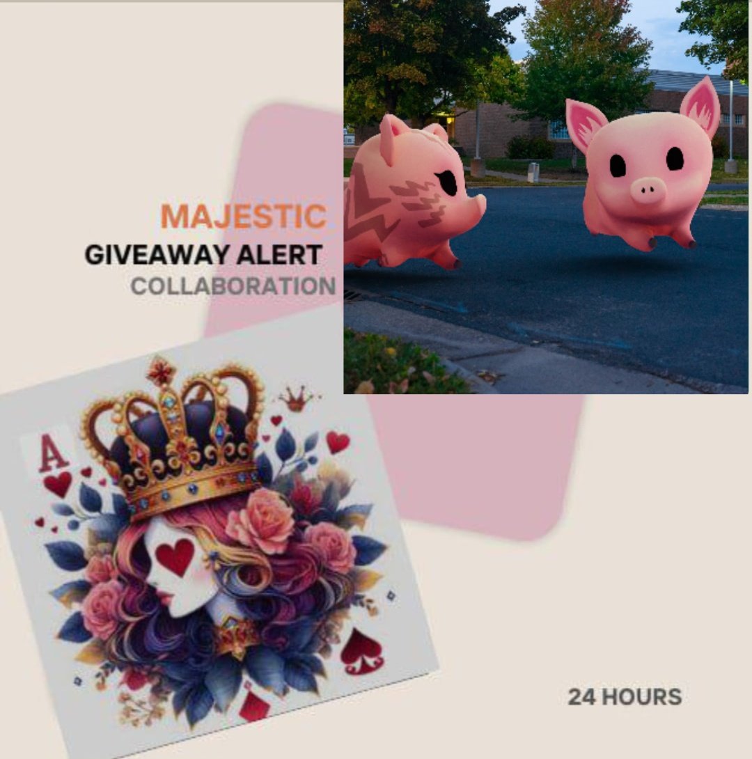 M A J E S T I C 👑 (@majesticnft00) on Twitter photo Giveaway Alert🎉
To enter:
❤️🔥Follow: <a href="/Majesticnft00/">M A J E S T I C 👑</a> <a href="/AishaAbdel51019/">𝒶ⒾSᕼα✩𓂃˚ ★ズ</a> <a href="/tontachiAR/">Tontachi</a> & <a href="/Danko_ho/">Danko🍌𖤍</a> & <a href="/Sneaksngeekz/">Sneaksngeekz</a>
❤️🔥Like + RT ,Tag 3 Friends
x.com/tontachiAR/sta…
❤️🔥drop your #EVM wallet
❤️🔥Join our tg t.me/majesticmint Giveaway Alert🎉
To enter:
❤️🔥Follow: <a href="/Majesticnft00/">M A J E S T I C 👑</a> <a href="/AishaAbdel51019/">𝒶ⒾSᕼα✩𓂃˚ ★ズ</a> <a href="/tontachiAR/">Tontachi</a> & <a href="/Danko_ho/">Danko🍌𖤍</a> & <a href="/Sneaksngeekz/">Sneaksngeekz</a>
❤️🔥Like + RT ,Tag 3 Friends
x.com/tontachiAR/sta…
❤️🔥drop your #EVM wallet
❤️🔥Join our tg t.me/majesticmint