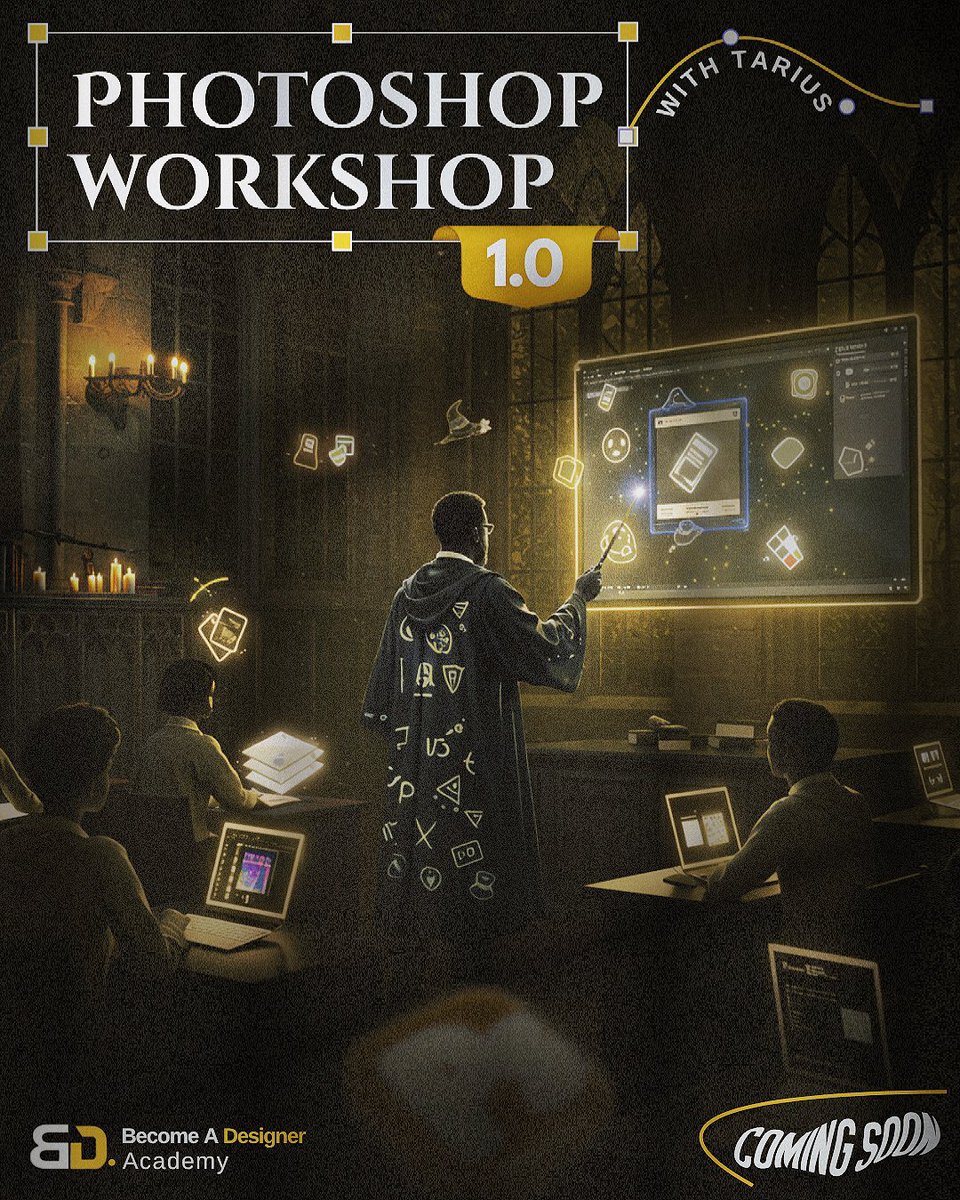 _Codjo_'s tweet image. You wonder how they do it? Been looking for an opportunity to learn such? Well, this is it! Learn Photoshop with @Bcomeadesigner being anchored by @TariusNG Let’s gooooooo🚀
#Tarius5daysChallenge #Photoshopworkshop