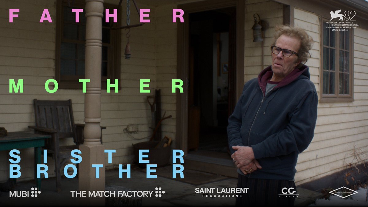 TheFilmStage's tweet image. The first images from Jim Jarmusch's 'Father Mother Sister Brother,' world premiering at Venice 2025.
Explore the full lineup: thefilmstage.com/venice-film-fe…