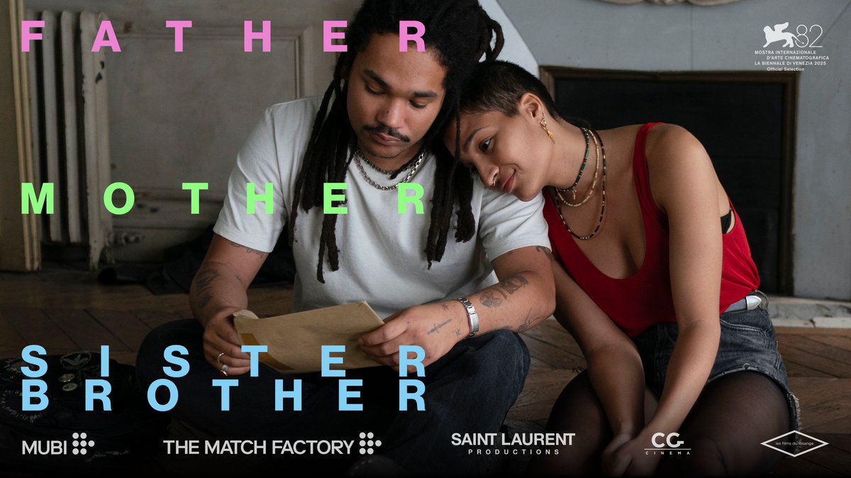 TheFilmStage's tweet image. The first images from Jim Jarmusch's 'Father Mother Sister Brother,' world premiering at Venice 2025.
Explore the full lineup: thefilmstage.com/venice-film-fe…