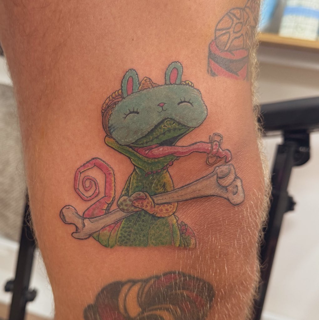 handsomebstrd's tweet image. Again, a new @ApeChainHUB Tattoo.
✅ “Boner” @SpunkyAIOW
What next?
